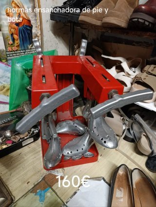 Máquina ensanchadora de zapatos y botas