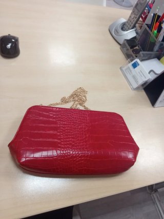 Bolso de mano Misako rojo sin usar