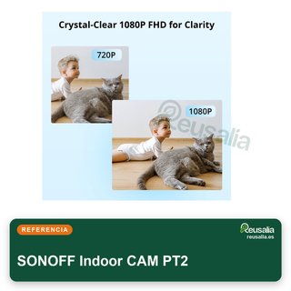 SONOFF Indoor CAM PT2 cámara 1080P 360°