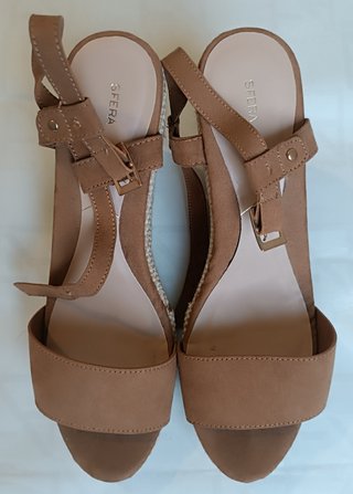 SANDALIAS SFERA CUÑA CORCHO TALLA 41
