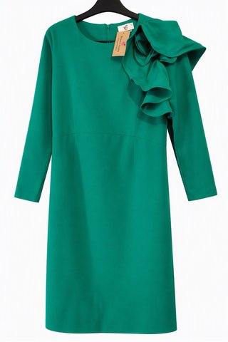 Vestido fiesta Mariquita Trasquilá verde