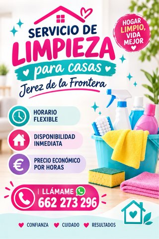 Servicio de limpieza en Jerez y alrededores