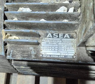 Motor Trifásico ASEA 20 CV