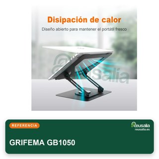 GRIFEMA GB1050 soporte portátil aluminio