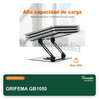 GRIFEMA GB1050 soporte portátil aluminio