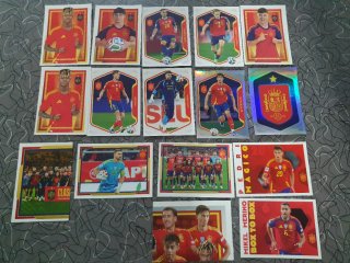 Lote 16 Cromos Selección Española Carrefour 2026