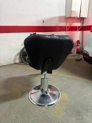 Sillón de Barbería o Peluquería Negro
