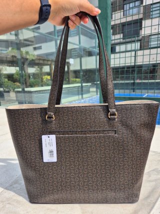Bolso Tote Guess Café