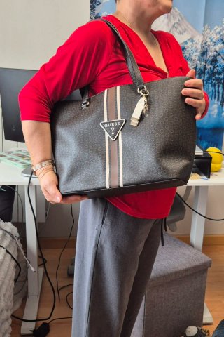 Bolso Tote Guess Café