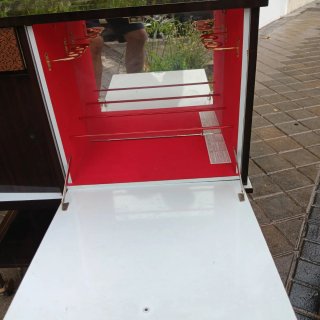 Mueble  Bar reto Antiguo  con Ruedas original