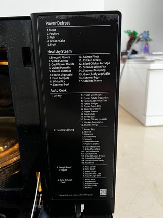 Microondas Samsung Multifunción Grill Air Fry