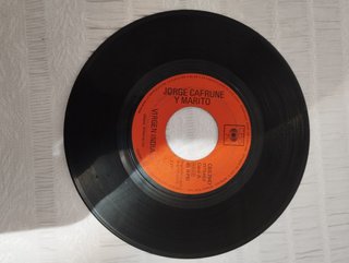 Disco Vinilo 45 RPM Jorge Cafrune y Marito