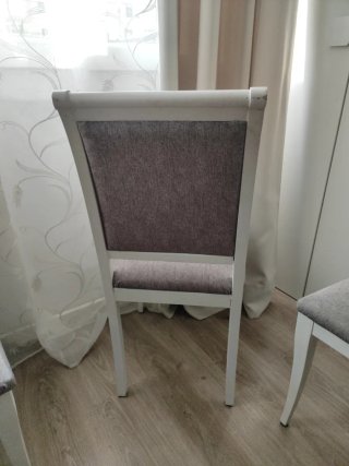 Sillas de comedor tapizadas (6 unidades)