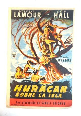Lote 3 Programas de Mano Cine Años 50-Cine Éxotico