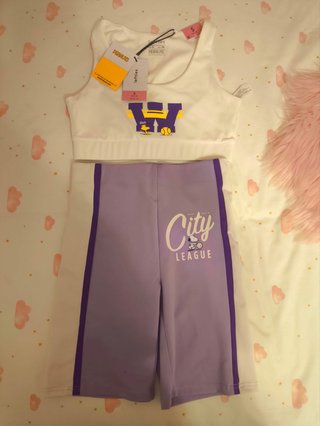 Conjunto Top y Mallas Lefties Peanuts Talla S