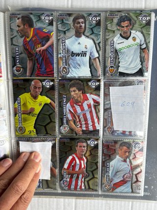 Futbol cartas Las Fichas de la Liga 2012 Quiz
