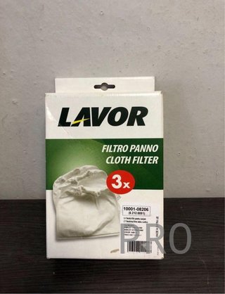 Juego de 3 filtros de tela para aspiradora