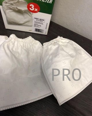 Juego de 3 filtros de tela para aspiradora