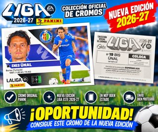 Cromo Enes Ünal 19 BIS Getafe
