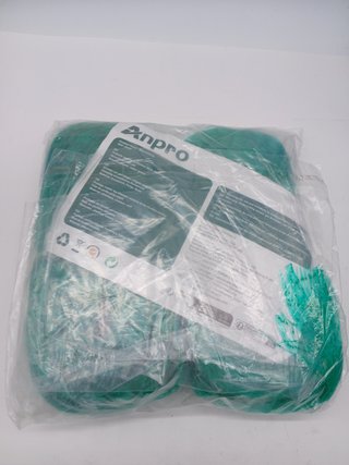 Anpro - Red de jardín Verde para pájaros, 4 x 10 m, protección de Animales, Plantas, Frutas, Flores