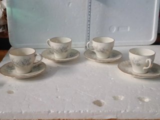 Set 4 Tazzine Porcellana Richard Ginori