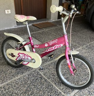 Bicicletta bambina Atala rosa