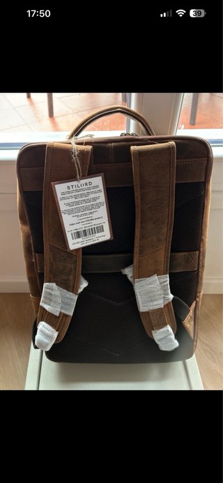 Mochila STILORD Piel Portátil 15,6”