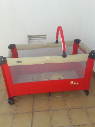 Cuna de Viaje Jane Beig y Roja