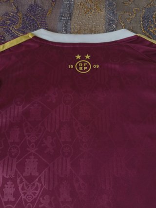 Camiseta España Mundial - fanwork burdeos