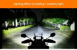 Faros LED Auxiliares para Moto o Quad 4x4 offroad