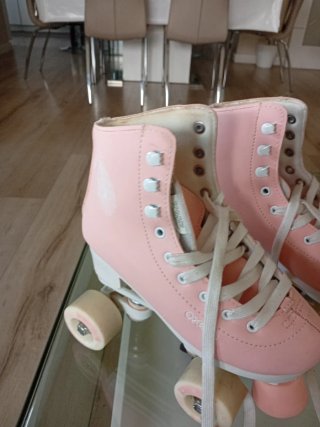 Patines de 4 ruedas rosas n 34