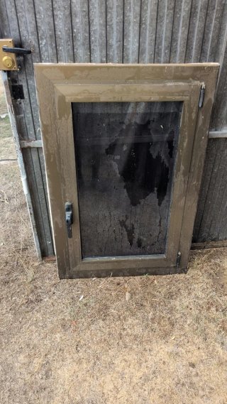 Ventanas de Aluminio Bronce