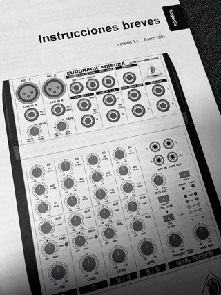 Mixer audio Behringer Eurorack MX602A