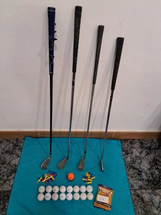 Bolsa de Golf con Palos y Accesorios