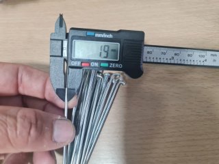 Set de 25 Radios para Bicicleta de 20 Pulgadas