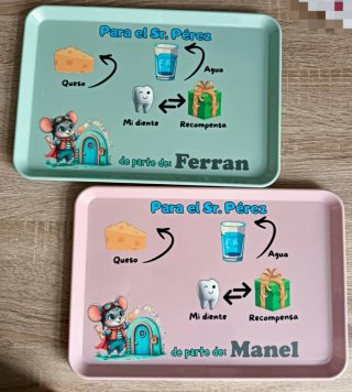 Kit Ratón Pérez: Bandeja, Diario y Diploma