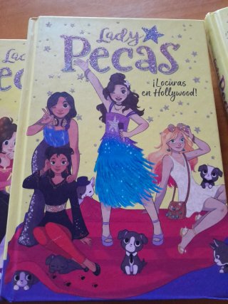 Lady Pecas. Lote 5 libros