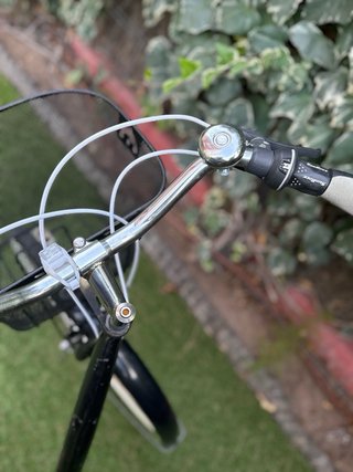 Bicicleta de Paseo Vintage Negra
