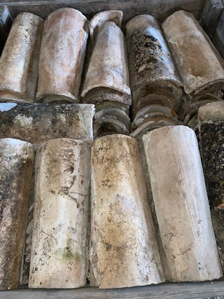 Tejas Árabes Antiguas de Barro
