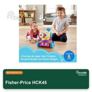 Fisher-Price HCK45 Robot aprendizaje luces sonidos