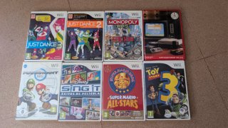 Lote de 8 Juegos para Nintendo Wii