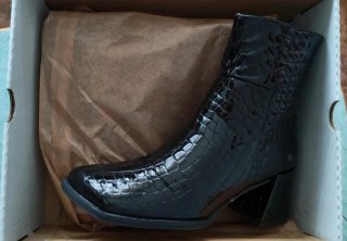 Botines Art Company Verona Piel Negro Talla 40