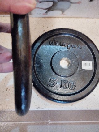 Disco Domyos de 5kg 10€ - 2 x 15€