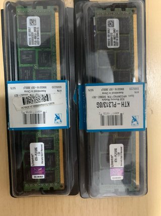 4x Kingston DDR3 8GB KTH-PL313/8G RAM