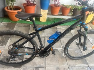 Bicicleta de Montaña Rockrider Negra