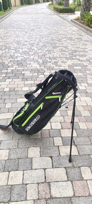 Bolsa de golf ultraligera con trípode