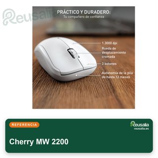 Cherry MW 2200 ratón inalámbrico portátil