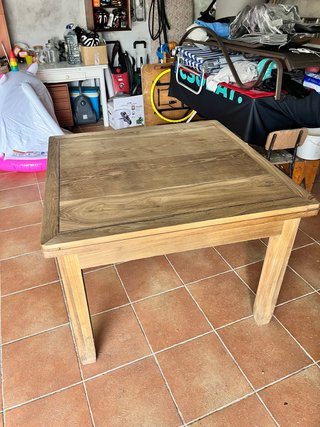 Mesa Gallega Extensible de Madera