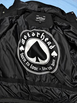 Chaquetón Motörhead Negro Talla XXL