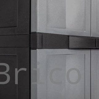 Armario Resina Escobero 165x65x37 cm
